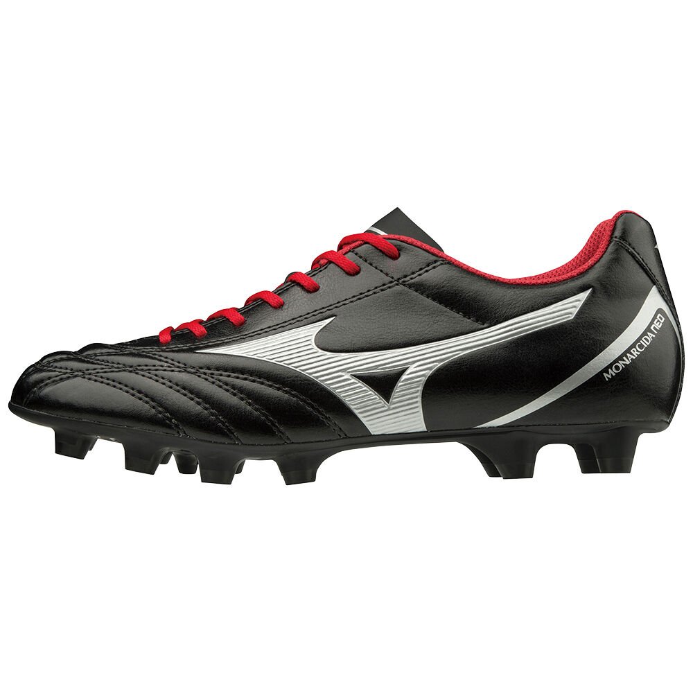 Damske Kopačky Mizuno Monarcida Neo Select Čierne/Strieborne/Červené Vypredaj VKBO09167